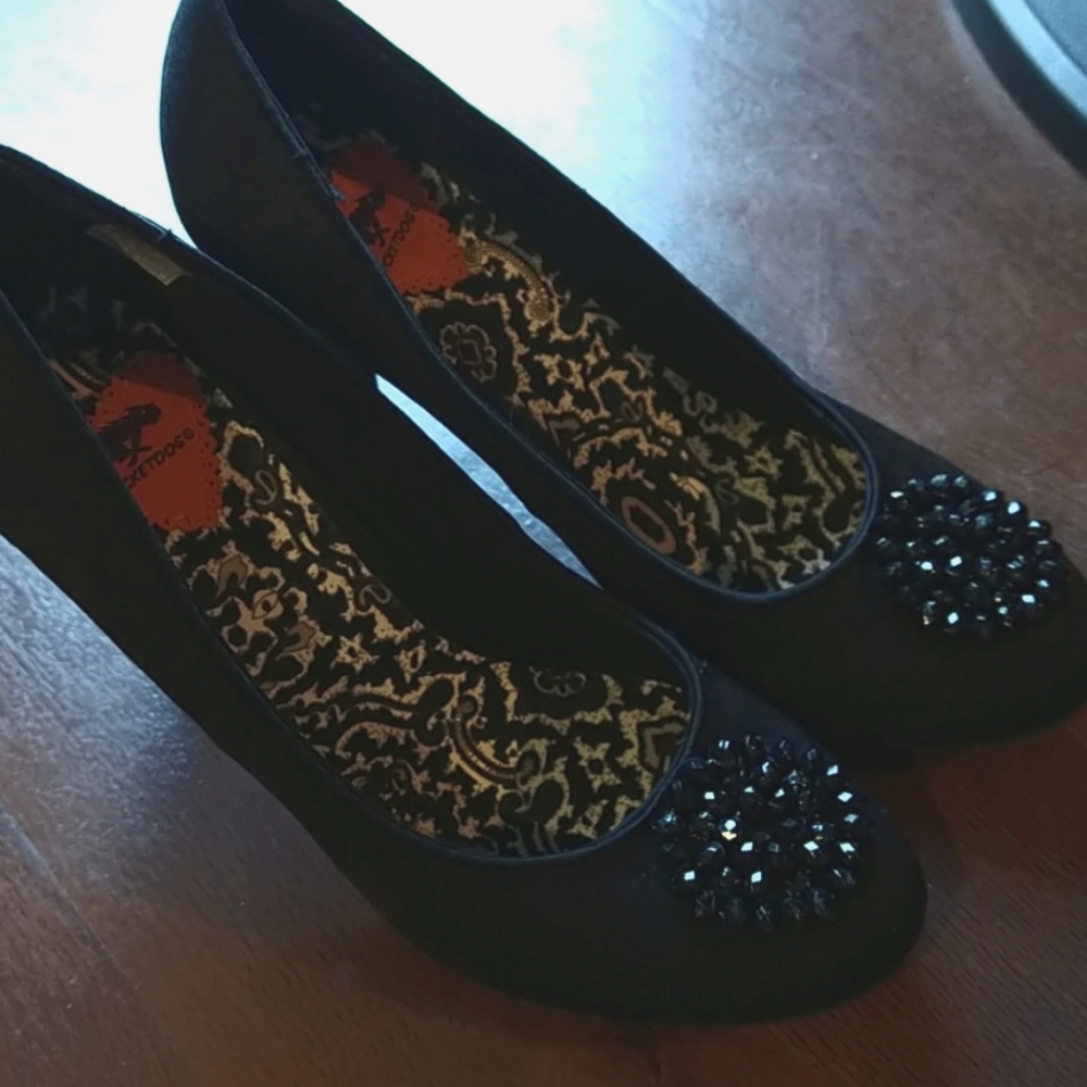 Rocket Dog Black Heels
